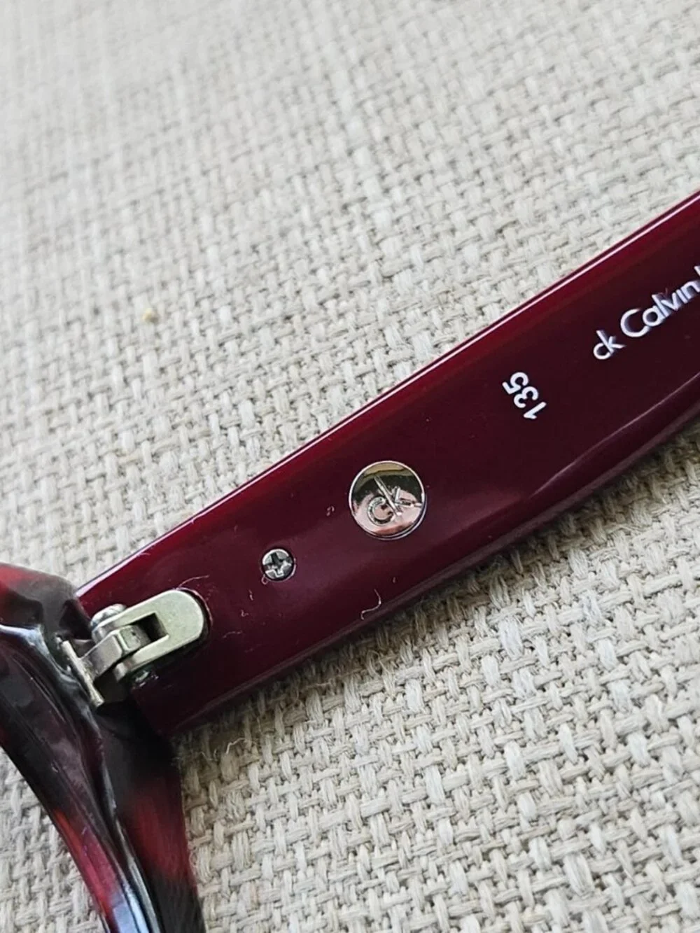Calvin Klein Eyeglasses Frame Burgundy Tortoise Glasses Eyewear CK4152S 291